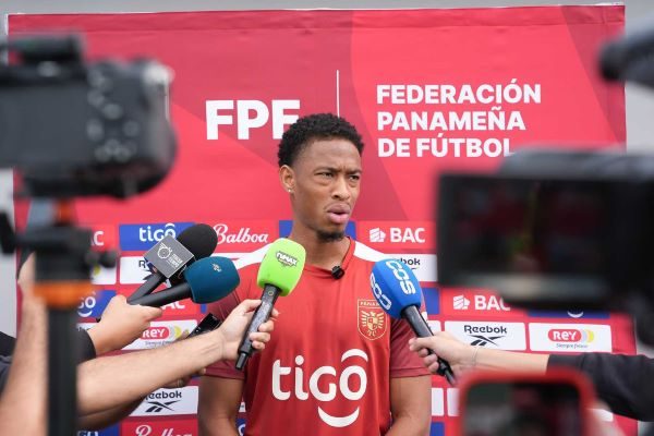 Edgardo Fariña, defensa del equipo panameño. Foto: FPF