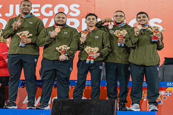 Dota 2 por equipos, esports, se llevó el bronce. Foto: COP Dota 2 por equipos, esports, se llevó el bronce. Foto: COP