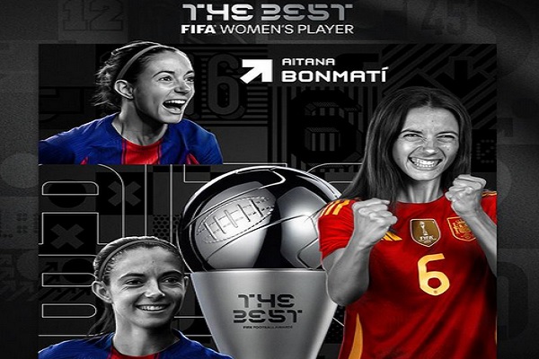 Aitana Bonmatí.Foto:@fifaworldcup_es Aitana Bonmatí.Foto:@fifaworldcup_es