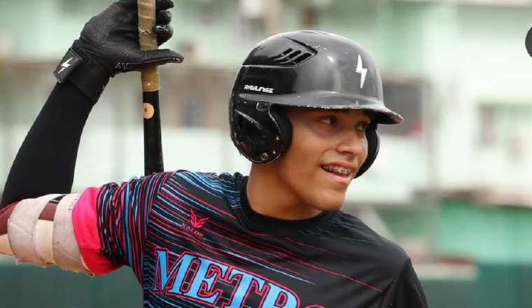 Caleb Rivera, jugador de Metro. Foto: Fedebeis Caleb Rivera, jugador de Metro. Foto: Fedebeis