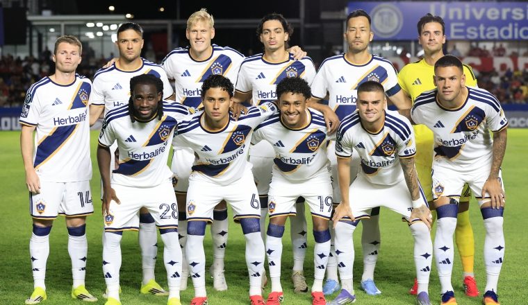 Equipo de LA Galaxy. Foto: EFE Equipo de LA Galaxy. Foto: EFE