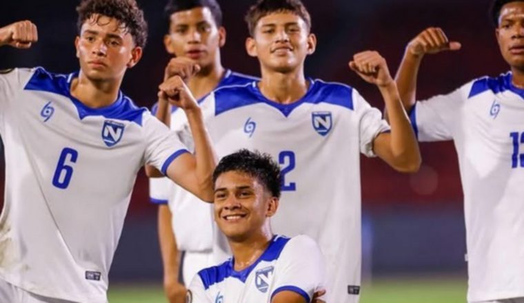 Jugadores de Nicaragua. Foto: @fenifutnicaragua Jugadores de Nicaragua. Foto: @fenifutnicaragua