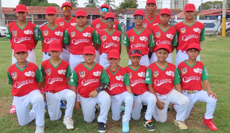 Equipo infantil de Chiriqui. Foto:@pequenasligas Equipo infantil de Chiriqui. Foto:@pequenasligas