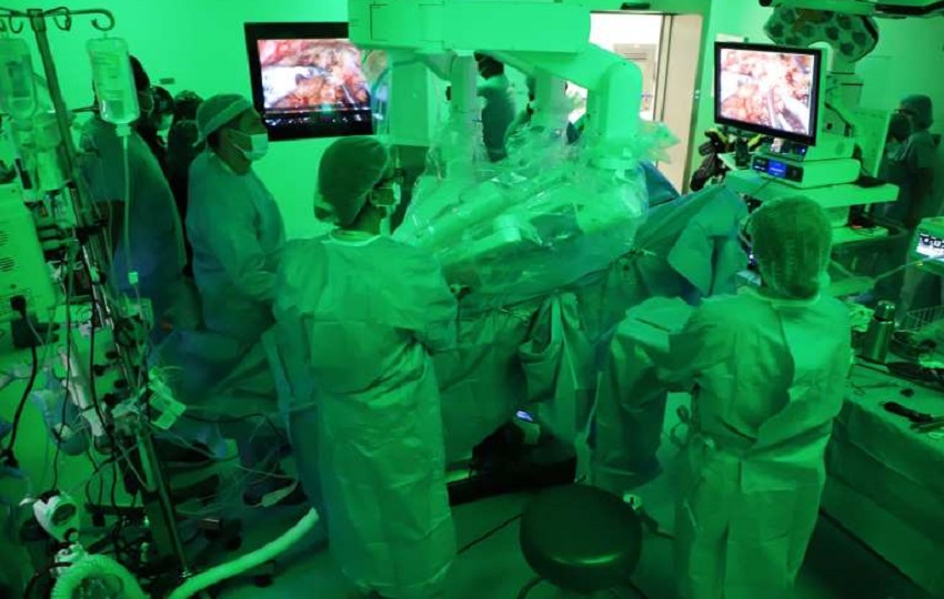 La Caja de Seguro Social cuenta ahora con cinco sistemas robóticos en operación. Foto CSS La Caja de Seguro Social cuenta ahora con cinco sistemas robóticos en operación. Foto CSS