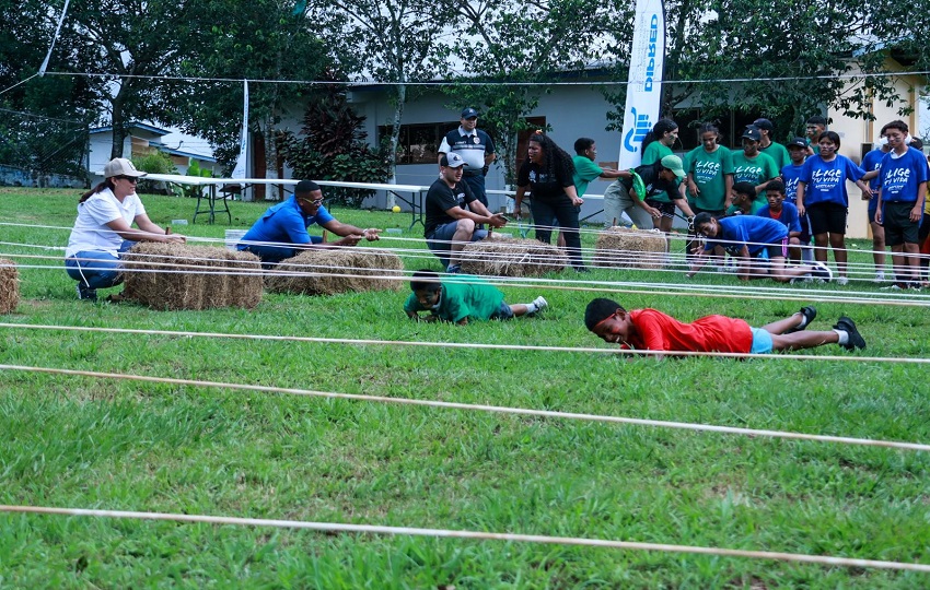 Los jóvenes en el campamento son agrupados en patrullas, identificadas por colores, durante cuatro días. Cortesía Los jóvenes en el campamento son agrupados en patrullas, identificadas por colores, durante cuatro días. Cortesía