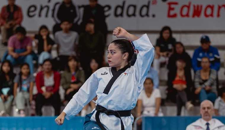 Daniela Rodríguez, atleta de poomsae. Foto: COP Daniela Rodríguez, atleta de poomsae. Foto: COP