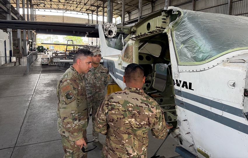 La capacitación fue por una semana. Fotos tomadas del 156th Wing La capacitación fue por una semana. Fotos tomadas del 156th Wing
