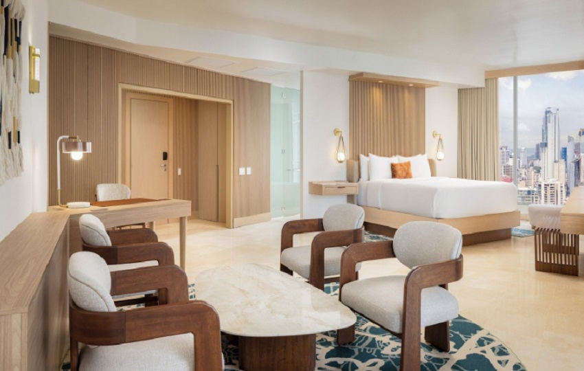 Habitación del JW Marriott. Foto: Cortesía