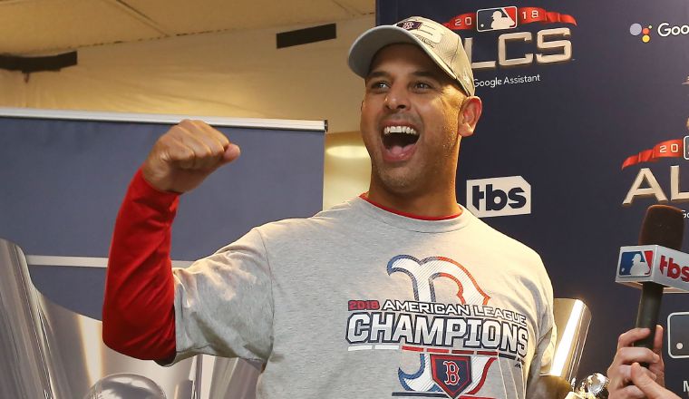 Cora celebra el título de la Liga Americana. EFE