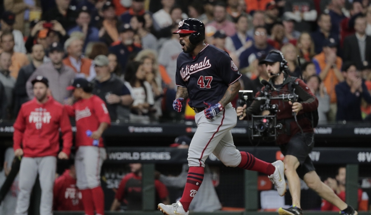 3. Howie Kendrick pegó el cuadrangular que cambió el destino de Washington. 3. Howie Kendrick pegó el cuadrangular que cambió el destino de Washington.