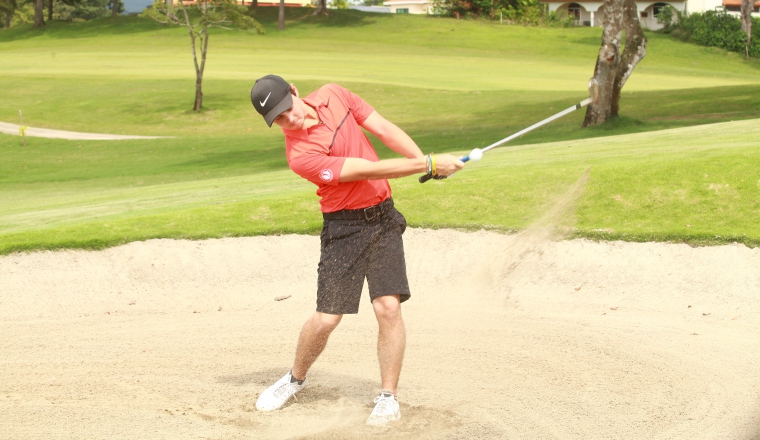 Jean Louis Ducruet toma clases de golf desde los 5 años. Fotos: A. Gamez Jean Louis Ducruet toma clases de golf desde los 5 años. Fotos: A. Gamez