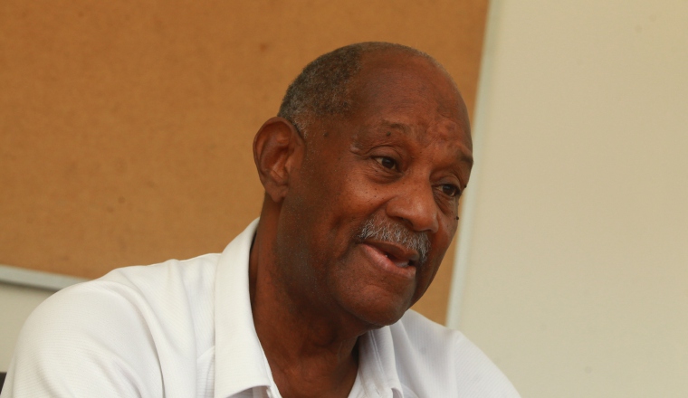 Henry Phillips, presidente de la federación de pesas. Henry Phillips, presidente de la federación de pesas. Foto Anayansi Gamez