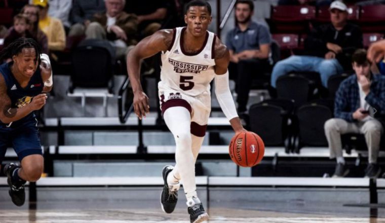 Iverson Molinar juega en elk Mississippi State. Iverson Molinar juega en elk Mississippi State.