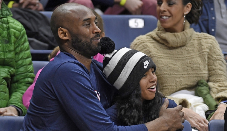 Kobe Bryant y su hija Gianna Kobe Bryant y su hija Gianna Foto:AP