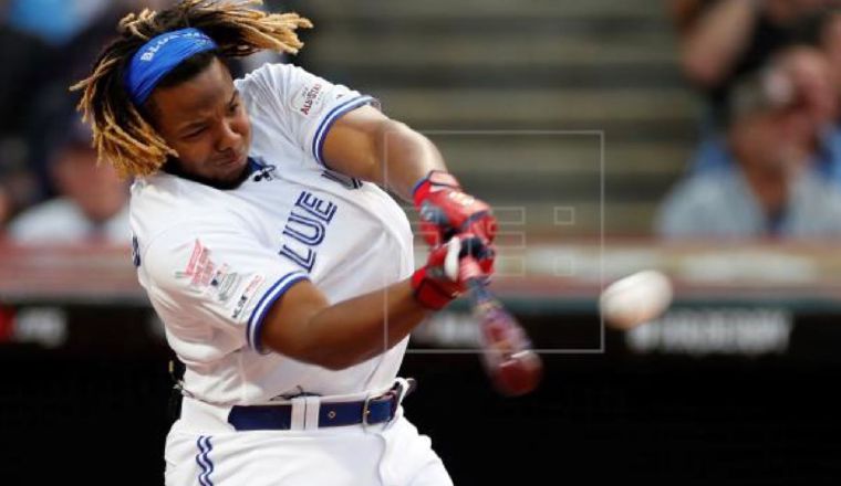 Vladmir Guerrero Jr. es figura de los Azulejos Vladmir Guerrero Jr. es figura de los Azulejos Foto:EFE