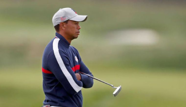 Tiger Woods de EE.UU. en una de sus participaciones en la Ryder Cup. Tiger Woods de EE.UU. en una de sus participaciones en la Ryder Cup. Foto:EFE