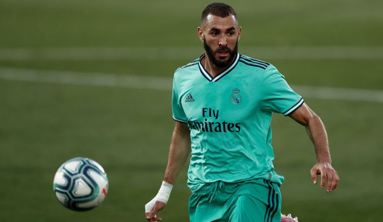 Karin Benzema la cuota goleadora del Real Madrid. Karin Benzema la cuota goleadora del Real Madrid. Foto:EFE