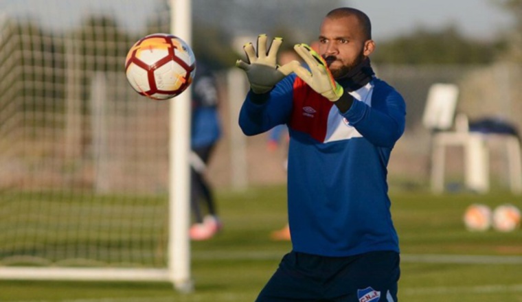 Luis Mejía, titular en la porteria del Nacional. Luis Mejía, titular en la porteria del Nacional. Foto:EFE