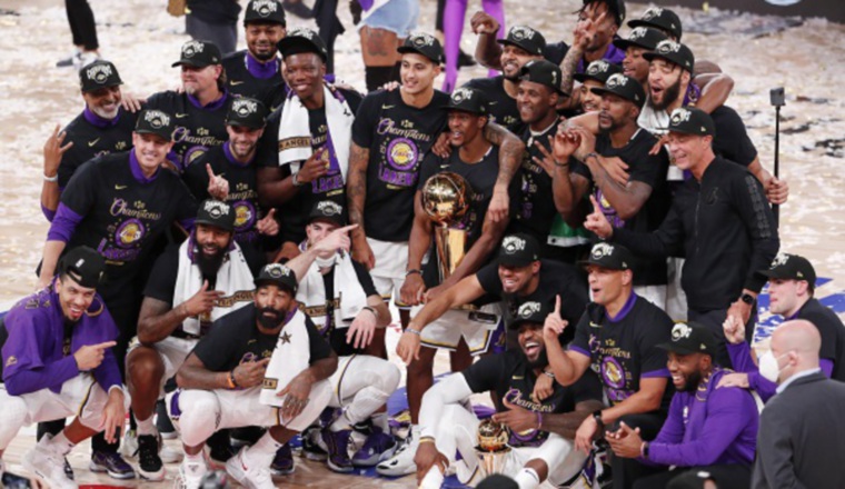 Lakers son los actuales campeones. Lakers son los actuales campeones. Foto:EFE