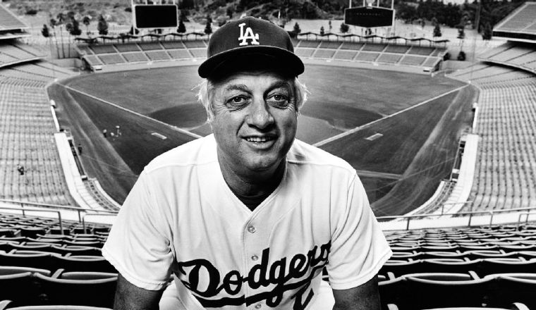 Tom Lassorda. Tom Lassorda. Foto:@Dodgers