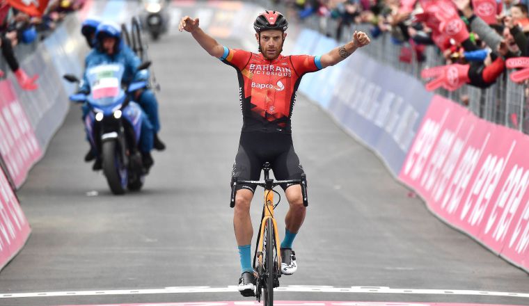 El ciclista italiano Damiano Caruso. El ciclista italiano Damiano Caruso. Foto:EFE