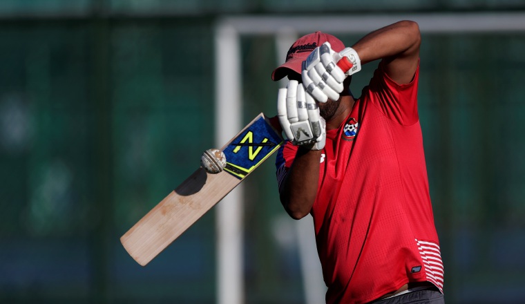 Malav Ahir jugador de la selección de críquet de Panamá. Malav Ahir jugador de la selección de críquet de Panamá. Foto:EFE
