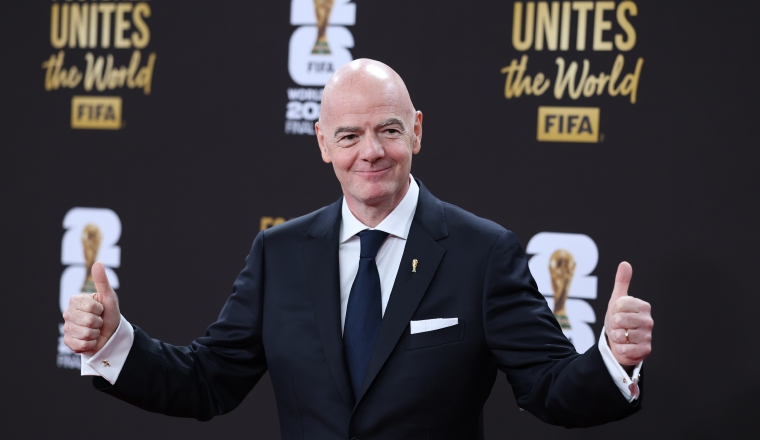 Gianni Infantino, presidente de la FIFA. Gianni Infantino, presidente de la FIFA. Foto:EFE