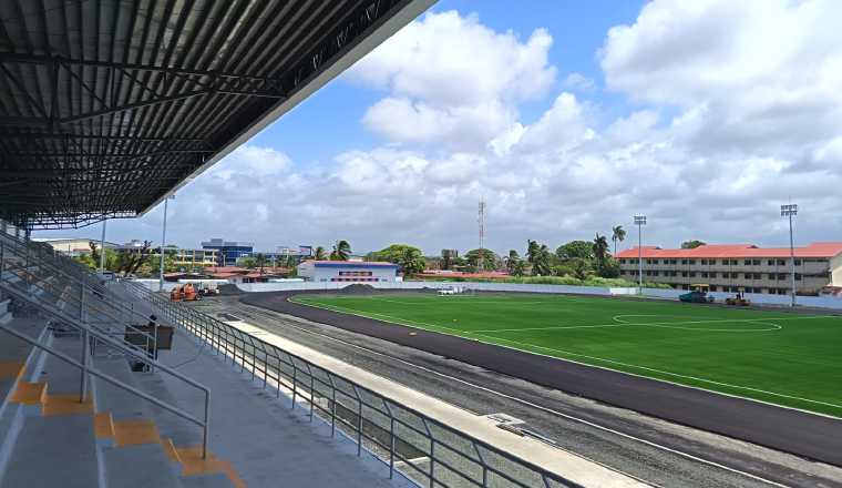 Gradas en el estadio Armando Dely. Gradas en el estadio Armando Dely. Foto:Diómedes Sánchez S.