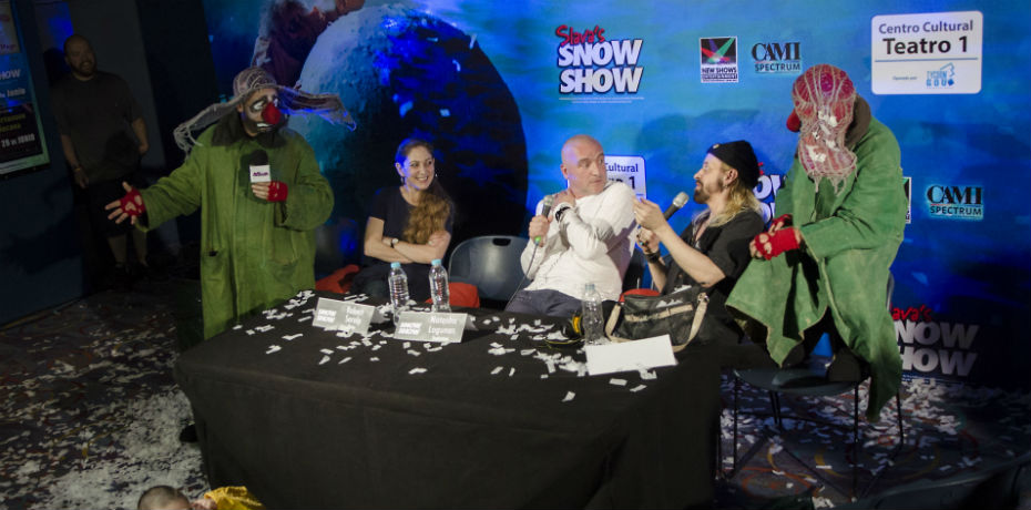 Slava's Snowshow, un trabajo de ensueño. Foto/AP
