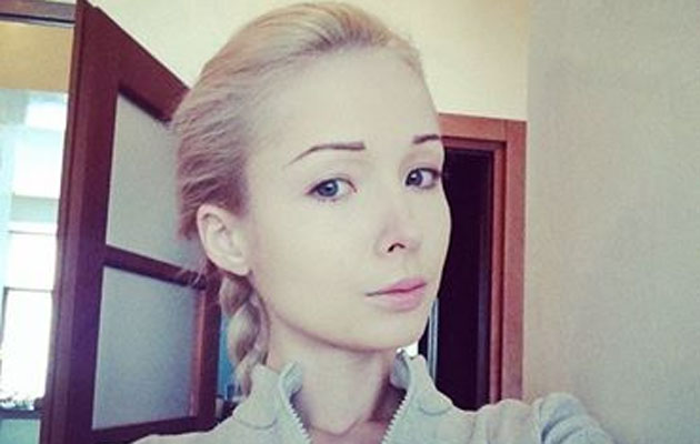Selfie de Valeria Lukyanova, la Barbie humana