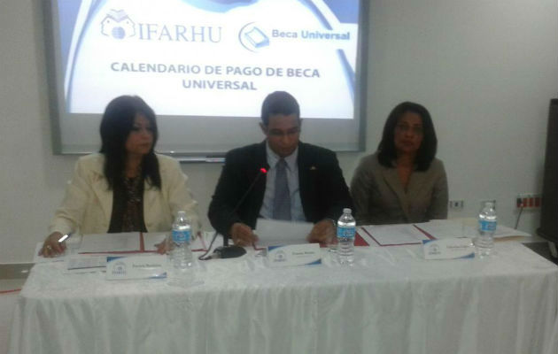 Detalles sobre pago de Beca Universal. Foto/@IFARHU