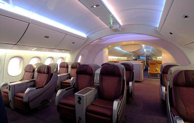 Muestra de cómo podrá lucir el Dreamliner de Peña Nieto. Boeing 787 Dreamliner de los 2005/2006 Foto/Boeing