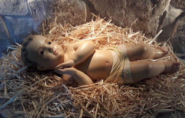 Chiriquí cuenta con la capilla de la Natividad en la comunidad de Alto de Boquete La imagen del niño Jesús cautiva a todos. Foto: José Vásquez.