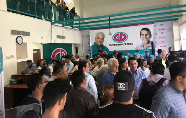 Expresidente Ricardo Martinelli es postulado como candidato a la Alcaldía de Panamá por Cambio Democrático. Foto: Panamá América. Expresidente Ricardo Martinelli es postulado como candidato a la Alcaldía de Panamá por Cambio Democrático. Foto: Panamá América.