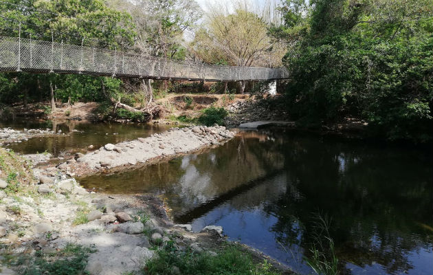 Así luce el río Zaratí en Coclé. Foto: Cortesía Así luce el río Zaratí en Coclé. Foto: Cortesía