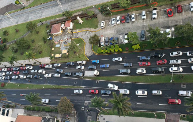 Colapso y caos vehicular en la capital por la visita del presidente chino Xi Jinping. Foto: Panamá América. Colapso y caos vehicular en la capital por la visita del presidente chino Xi Jinping. Foto: Panamá América.