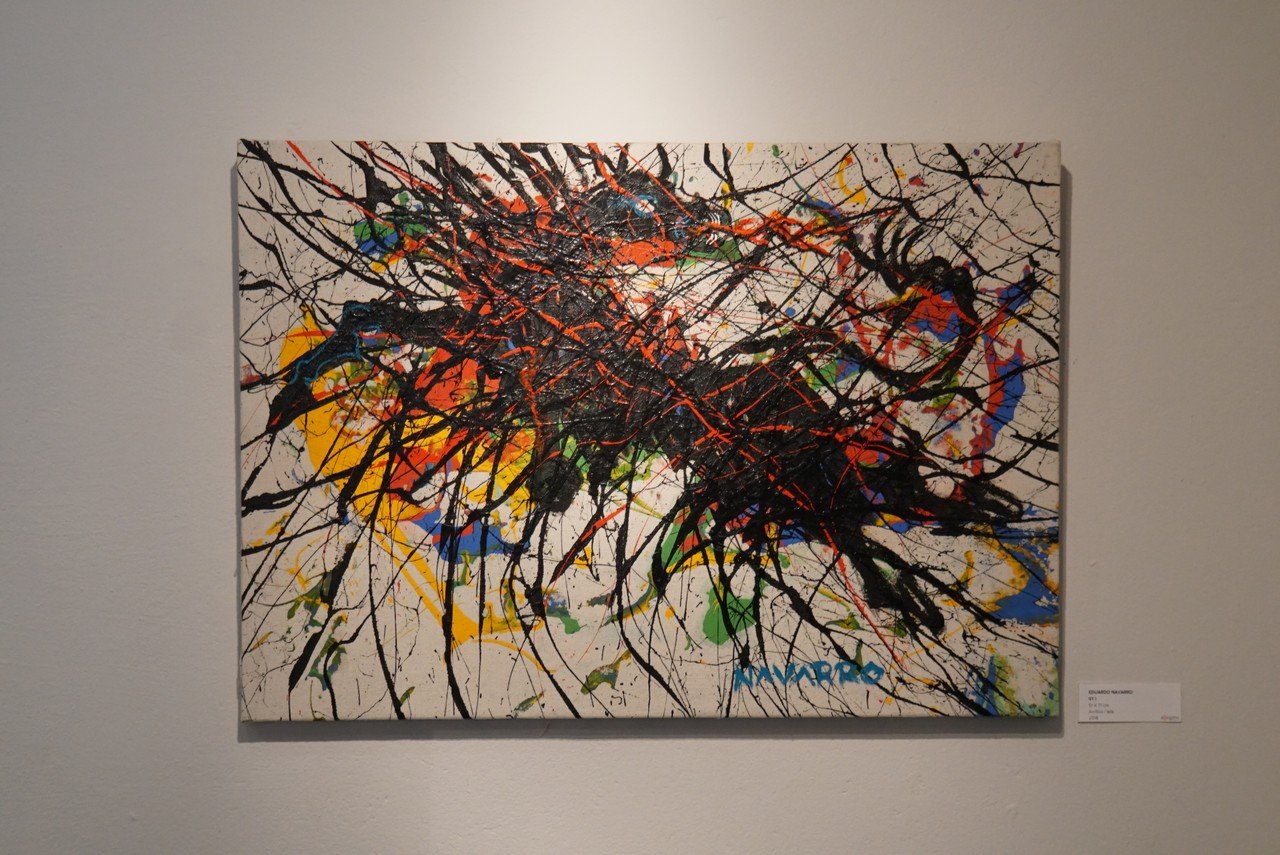 Cuadro de Eduardo Navarro. Forma parte de la muestra 'Tú no pareces panameño", en Galería Allegro. Foto: Cortesía de Allegro. Cuadro de Eduardo Navarro. Forma parte de la muestra 'Tú no pareces panameño", en Galería Allegro. Foto: Cortesía de Allegro.