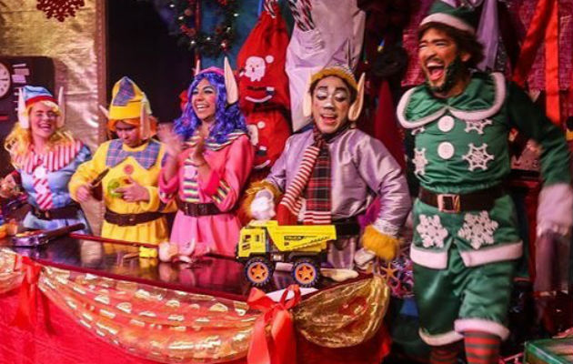 Hoy son las últimas funciones de 'El Elbo de Santa', en el Teatro La Estación. Foto: Cortesía.