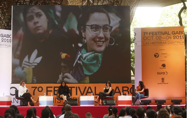 Directoras de diarios coinciden en que el futuro del periodismo es digital Panelistas exponen en el el Festival Gabo de periodismo Iberoamericano 2019, en Medellín. Foto:EFE.