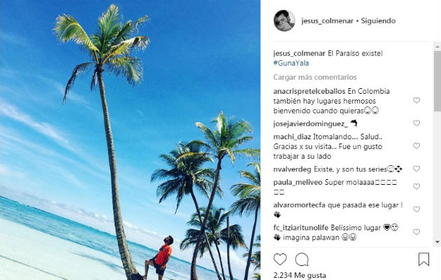 El productor de "La Casa de papel" en Guna Yala. El productor de "La Casa de papel" en Guna Yala.