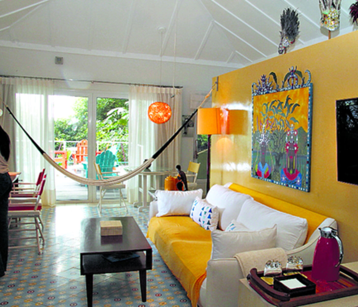 Habitación de lujo en el hotel El Otro Lado.