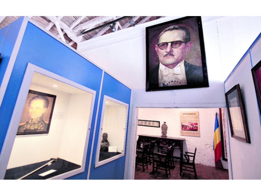 En el pueblo está una réplica de la espada de Simón Bolívar y un documento con su auténtica firma.(Noriel Gutiérrez)