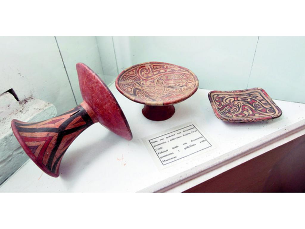 Objetos de los originarios que habitaron en el sector y que aún permanecen en este poblado.(Epasa)