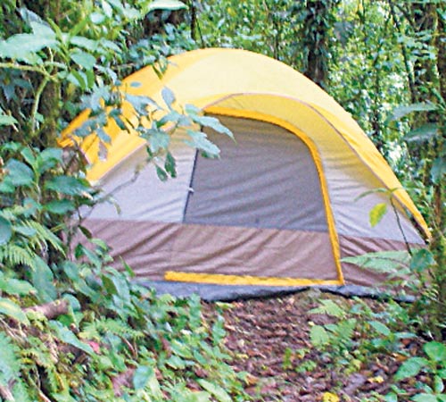 <p>Aventura. Los más intrépidos acampan en el lugar.</p>