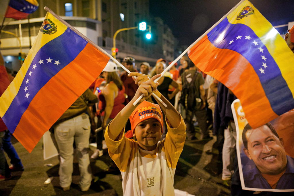 Chavistas victoria de Hugo Chávez.
