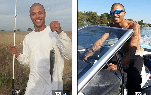 Jeremy Meeks, Facebook