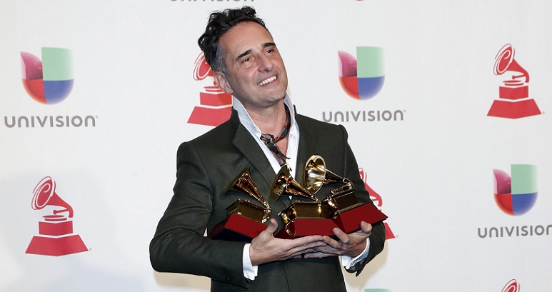 El triple ganador, Jorge Drexler. EFE El triple ganador, Jorge Drexler. EFE