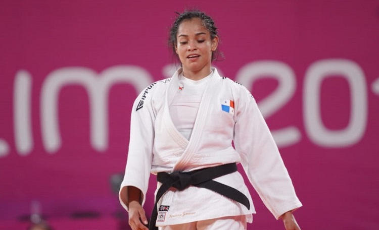 Kristin Jiménez derrotó a Brillith Gamarra de Perú por 1-0. Foto Cop Kristin Jiménez derrotó a Brillith Gamarra de Perú por 1-0. Foto Cop