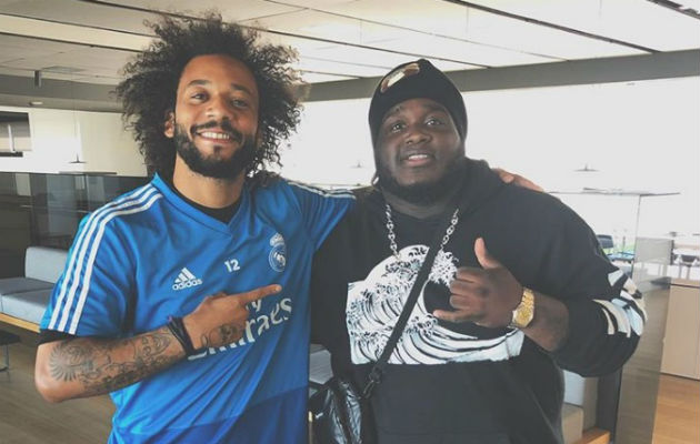 ¡A lo grande! Sech se codea con Marcelo y Sergio Ramos del Real Madrid ¡A lo grande! Sech se codea con Marcelo y Sergio Ramos del Real Madrid