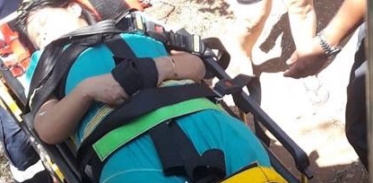 La joven de 25 años sintió los dolores de parto al dirigirse en un transporte público a Bocas del Toro. Foto/Mayra Madrid La joven de 25 años sintió los dolores de parto al dirigirse en un transporte público a Bocas del Toro. Foto/Mayra Madrid